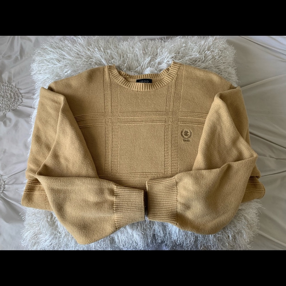 Yellow IZOD Knit Sweater
